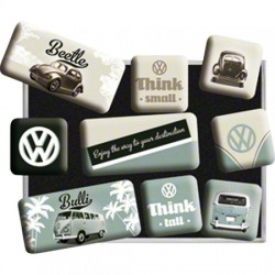 Kit 9 piezas magneticas "VW Think Tall & Small"