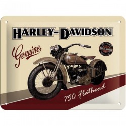 Placa "Harley-Davidson Flathead"